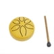 thumbnail image 1 of Tambor de Lengüeta de Acero de 3 Pulgadas y 6 Tonos, Mini Tambores de Mano con , Instrumentos Musicales de Percusión, Tambor Amarillo, 1 of 5