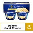Kraft Deluxe Macaroni & Cheese Cups White Cheddar, 4 Cups