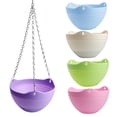 thumbnail image 5 of Taluosi Hanging Chain Flower Pot Basket Planter Container Garden Home Balcony Decoration, 5 of 7