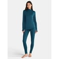 thumbnail image 2 of ClimateRight by Cuddl Duds Women's Plush Warmth Base Layer Leggings, Sizes XS to 4X, 2 of 5