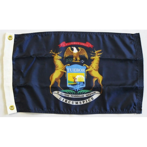 Michigan - 12"X18" Nylon Flag