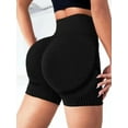 thumbnail image 6 of Women Yoga Shorts High Waist Workout Shorts Fitness Yoga Lift Butt Fitness Ladies Yoga Gym Running Short Pants Sportswear, 6 of 10