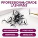 thumbnail image 3 of Extensiones de pestañas Glamgaze 500 Wispy Promade Fans 5D 7D 9D, 3 of 7