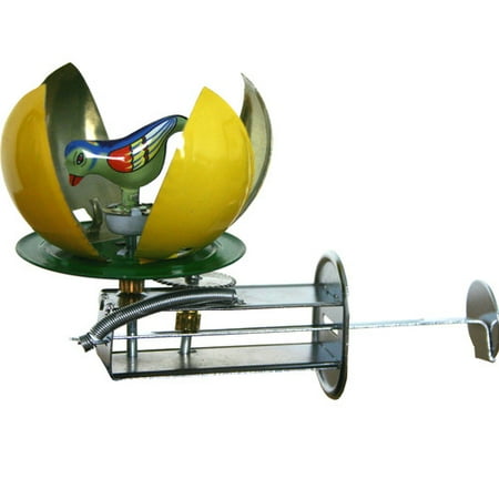 Alexander Taron Collectible Decorative Tin Toy Spinning Egg
