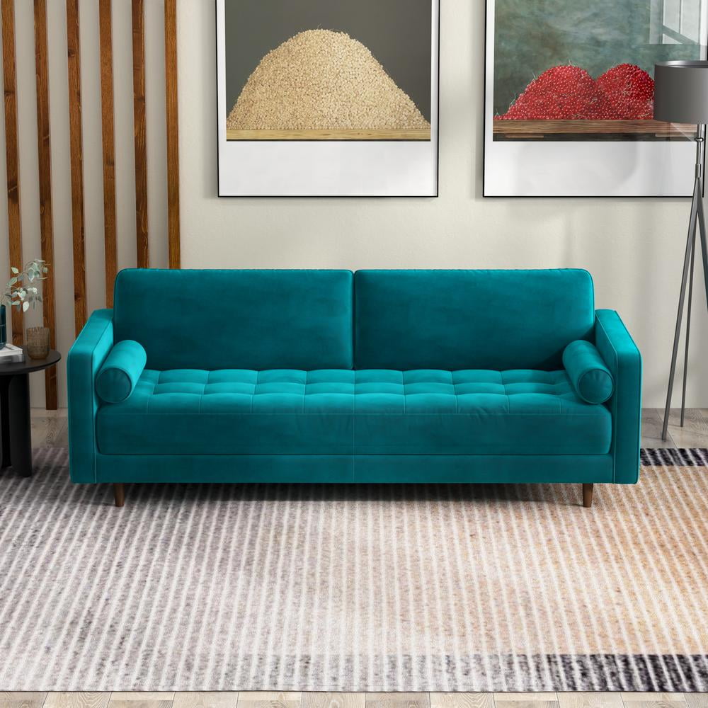 Christine Upholstered Cushion Back Sofa Beige – Furniture Factory