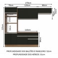 thumbnail image 3 of Cocina Integral Completa Modular Madesa Glamy 270cm MN 14, 3 of 5