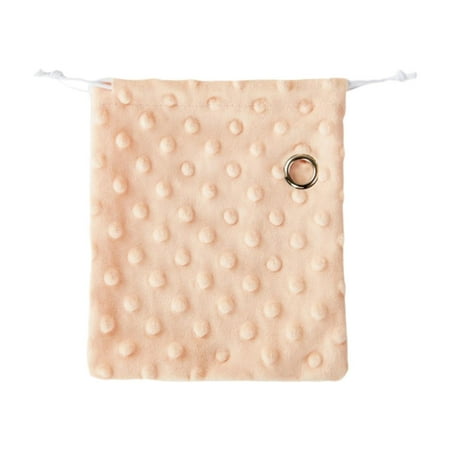 balikha Sugar Glider Bonding Pouch Sleeping Pouch Small Pet Accessory Drawstring Carrier for Small Pets and Animals Hedgehog Squirrel yellow