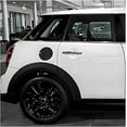 thumbnail image 1 of Fibre de Carbone Sèche Véritable Compatible pour Cooper MINI F55 F56 F57 Réservoir d'Essence de Voiture Couvercle de Bouchon de Réservoir de Carburant Accessoires Jupe Latérale Modifier automobile (Carbone Rouge), 1 of 6