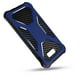 LG X Puissance 2, X Charge, Fiesta, Fiesta 2, K10 Boîtier de Puissance, Robuste Mince Fibre de Carbone Holster Combo Clip Couvercle - Bleu – image 5 sur 5