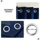 thumbnail image 2 of Cortinas Joydeco de Terciopelo Azul Real 160x160cm 2 Paneles, 2 of 8
