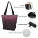 thumbnail image 4 of Balery Pink Glitter Sparkles A Bolsa de Hombro con Diseño, Bolsa Grande y Duradera, Bolsa Versátil para Compras, 4 of 6