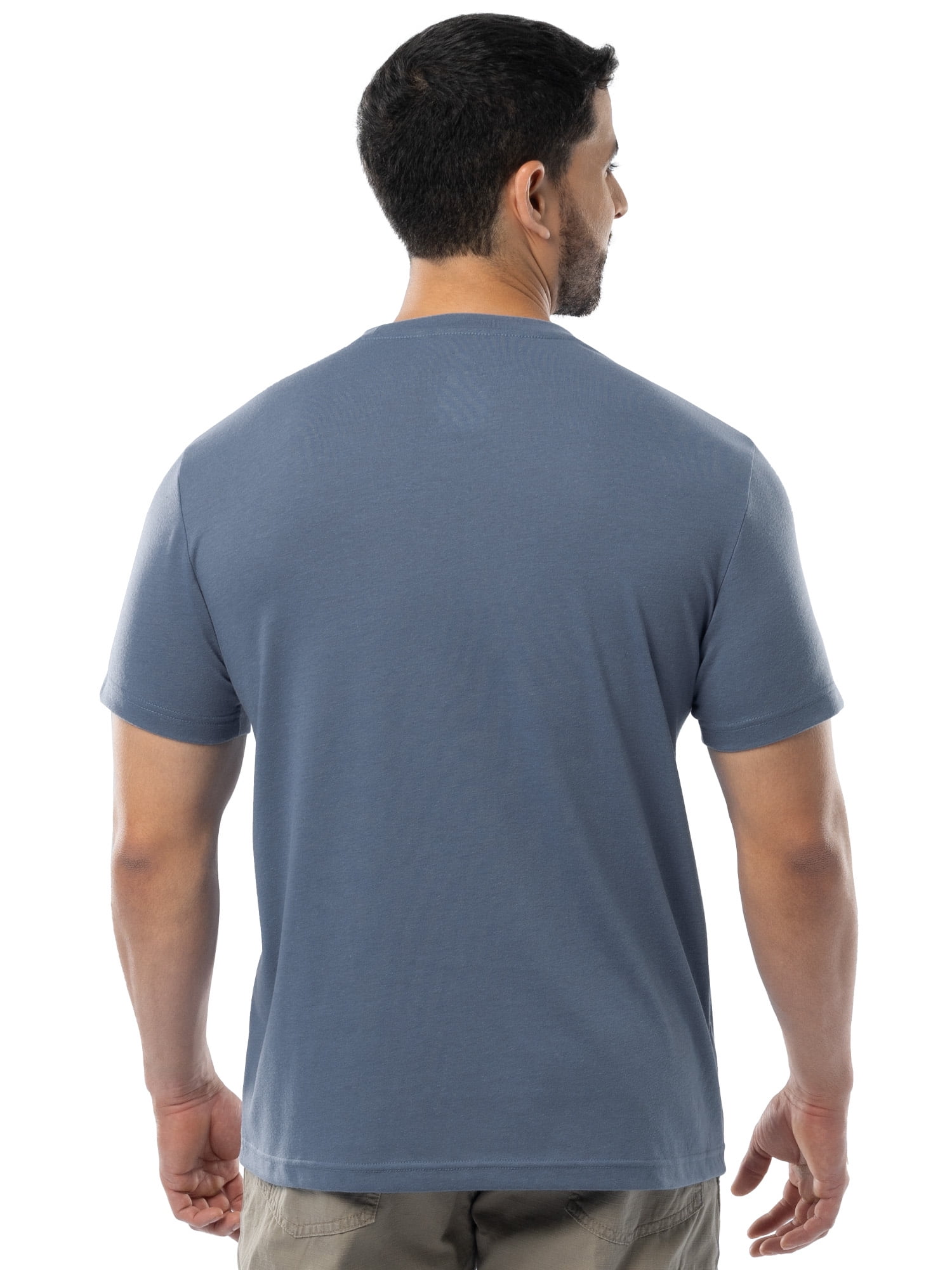 Ozark Trail Men's Active Graphic Tee with Short Sleeves, Sizes S-3XL