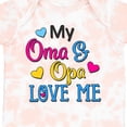 thumbnail image 4 of Inktastic My Oma and Opa Love Me with Hearts Boys or Girls Baby Bodysuit, 4 of 5