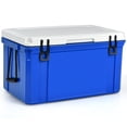 thumbnail image 1 of Patiojoy Glacière Portative de 79 Quarts pour Camping, Coffre à Glace avec Poignées en Acier Inoxydable pour BBQ, Randonnée et Activités de Plein Air, 1 of 8
