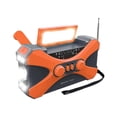 thumbnail image 1 of ZheElen Radio Portable ABS avec Alarme SOS et Lampe de Poche LED avec Sa Radio d'Urgence Portable Compacte / à Manivelle, 1 of 6