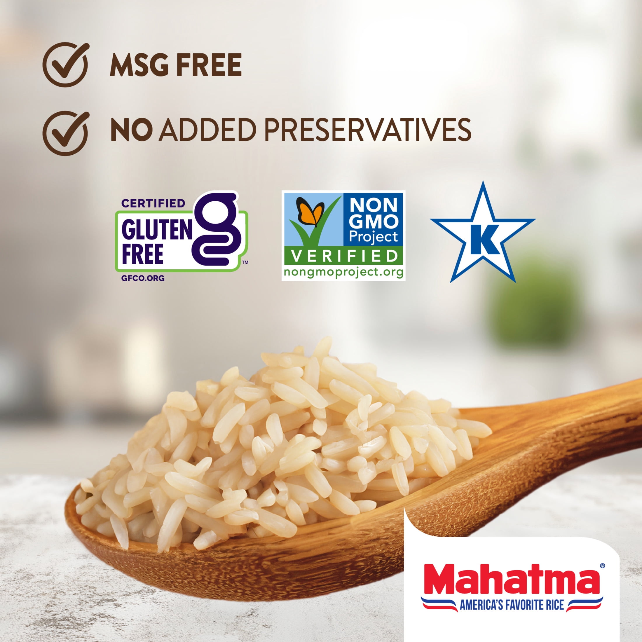 (3 pack) Mahatma Organic 100% Whole Grain Brown Rice, 2 lb Bag