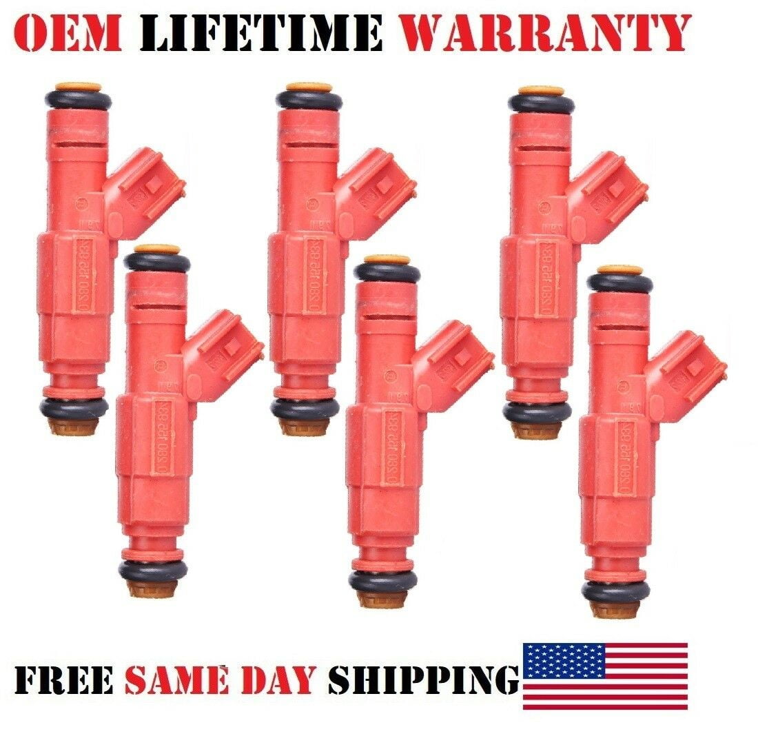 6x OEM 0280155934 Fuel Injectors for 20012003 Dodge Ram 1500 Van 3.9L