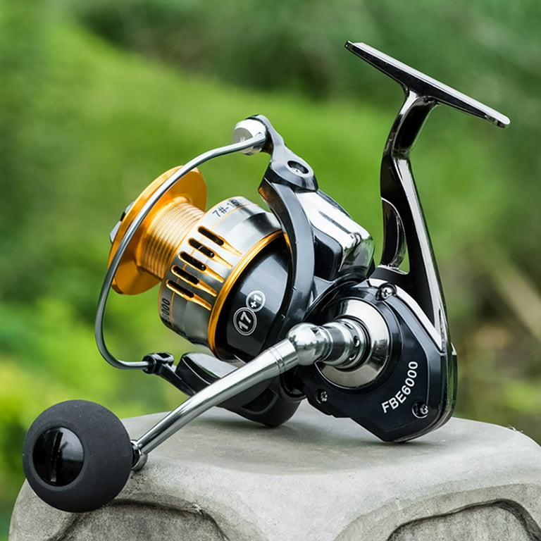 SPRING PARK Metal Spinning Reel Lightweight Smooth Reel 18BB Conventional  Reel for Freshwater Saltwater Fishing,Right or Left Handed Interchangeable  Spinning Fishing Reel 