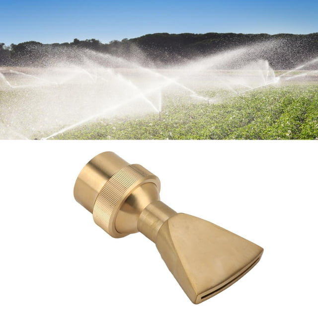 Boquilla De Fuente En Forma De Abanico, Aspersor De Estanque En Forma De Abanico, Rociador De Agua Uniforme De Cobre Duradero Para Jardín