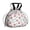 Pioneer Flower Floral-2, variant on Pioneer Flower Floral Print Pattern Drawstring Lunch Bag Women - Drawstring Lunch Bag Insulated for Work Office - Stain-Resistant Large Lunchbags for Women with Multi-Pockets