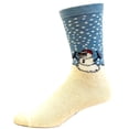 thumbnail image 4 of Men's Up to Snow Good Socks Funny Christmas Winter Weather Snowman Novelty Footwear, 4 of 9