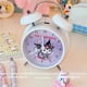 thumbnail image 4 of Sanrio-reloj despertador silencioso con forma de corazón para dormitorio, dispositivo con alarma de Hello Kitty, Cinnamorol, para mesita de noche, para chica, Kuromi My Melody, 4 of 4