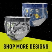 Ninjamas Boys Bedwetting Nighttime Underwear, Size S/M (37-90 lbs), 44 Count (Select for More Options)