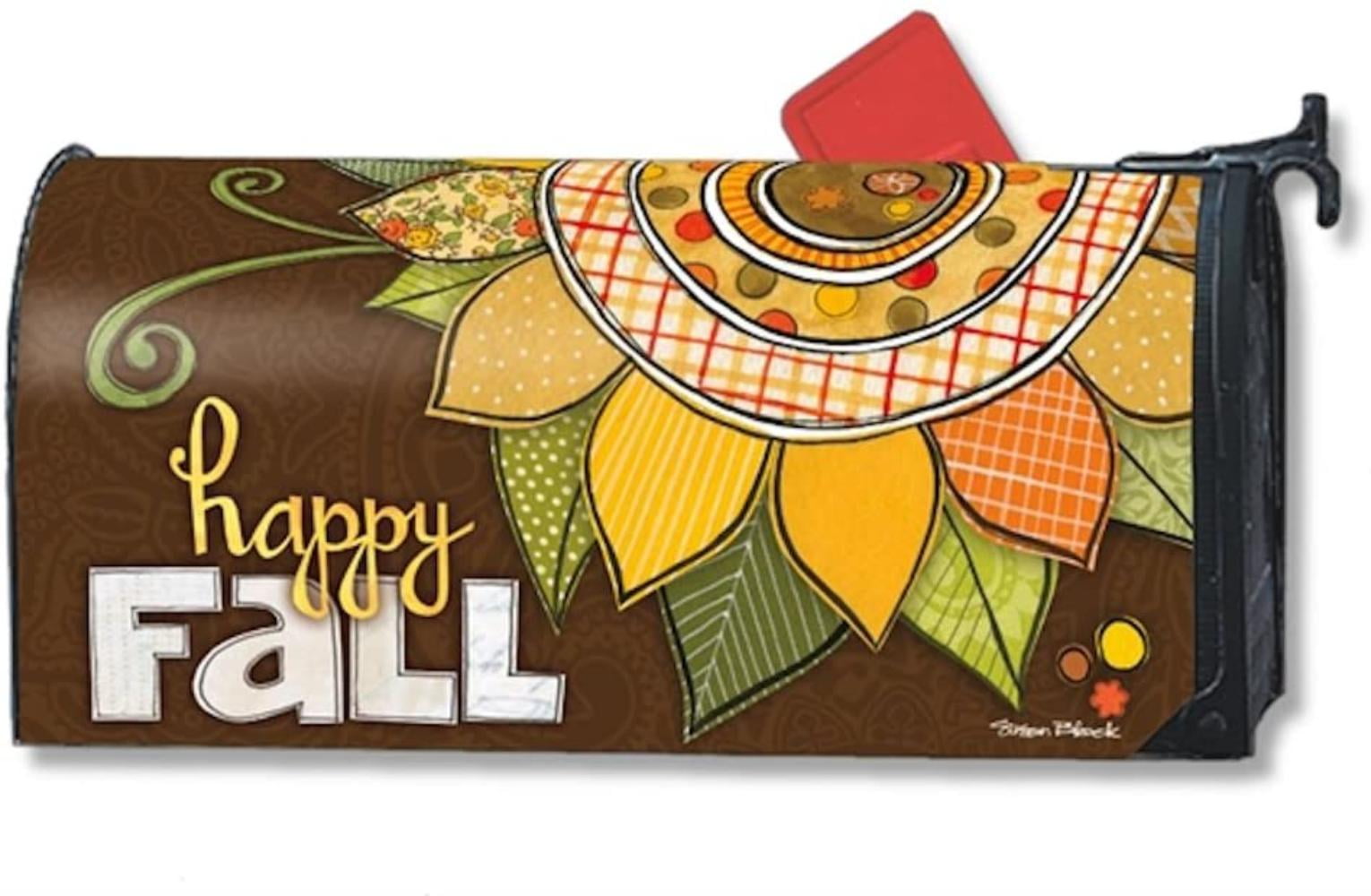 MailWraps Happy Fall Mailbox Cover #01198, Part of Magnet Works collection  of matching flags, mailbox covers, and yard signs By Visit the MailWraps  Store - Walmart.com
