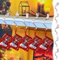 thumbnail image 1 of Xihbxyly Ganchos Navideños de Hierro Forjado con Capacidad de 4.5 Kg, Ideales para Coronas, para Colgar En La Puerta, Navidad, Halloween y Pascua. Tamaño: 19 X 8 X 3 Cm., 1 of 6