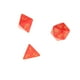 thumbnail image 3 of Paquete de 6 colores de 7 piezas Muchos lados Dados de acrílico Juego de rol Accesorios D4-D20 Dados rojo Zulema Dados poliédricos, 3 of 7