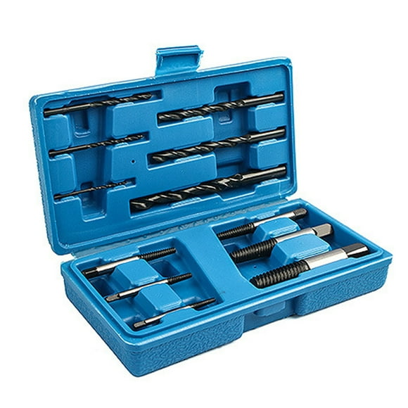 Screw Remover,Screws Stuck Screw Set Manual Screw Bolt Removal Tool Screw Remover Rust Screw Broken Stuck Screw Kit Removal Tool Set Tool Set Manual 12pcs Bolt Removal Screw Broken Screws Eryue Anrio