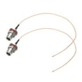 thumbnail image 1 of Cables Coaxiales Uxcell RG178 U.FL(/) Mini PCI a N Hembrana de Pérdida Baja Cable Coaxial 1FT 2Pcs, 1 of 4