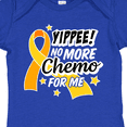 thumbnail image 4 of Inktastic Chilhood Cancer Awareness Yippee No More Chemo for Me Boys or Girls Baby Bodysuit, 4 of 5
