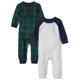 thumbnail image 1 of The Children's Place - Mamelucos para bebés (2 unidades), Tidal, 9-12 meses, 1 of 2