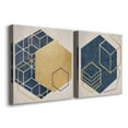 thumbnail image 2 of Geo I - Premium Gallery Wrapped Canvas - Ready to Hang Set of 2 - 40 x 40 Each, 2 of 6