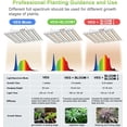 thumbnail image 2 of New LED Grow Lightft Coverage Use Diodes Sunlike Full Spectrum Veg Bloom Switch Growing Lamps for Indoor Plants Seeding Flower Led Plant Light Fixture, 2 of 7