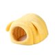 thumbnail image 1 of Cama para hámster cómoda para otoño e invierno, cueva para animales pequeños, hábitat de escondite. Amarillo, 1 of 9