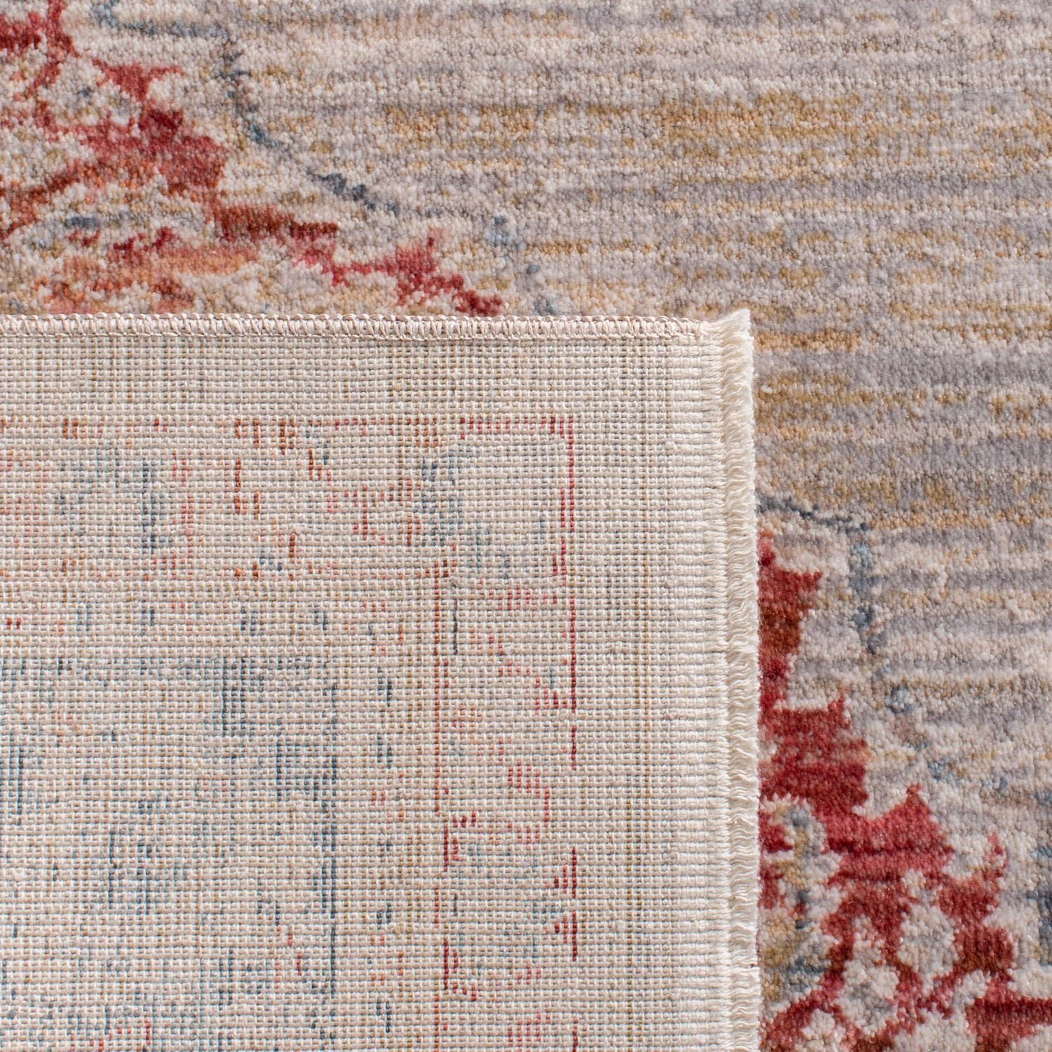 SAFAVIEH Kenitra Flowers Floral Bordered Polyester Area Rug