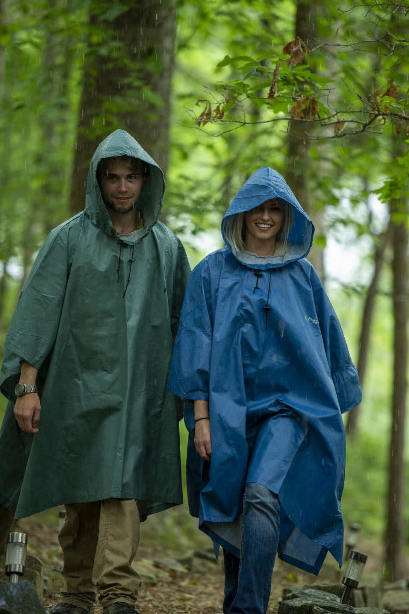 frogg toggs Sleeveless Raincoat Single-Breasted Long Poncho (Men's or Women's) 1 Pack
