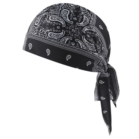 Do Rags Skull Caps for Men Elastic Cycling Sports Cap Cooling Head Scarf Head Wrap Bandana Hats Liners A
