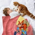 thumbnail image 2 of Yosemite Sam anti-pilling, suave, ligera, esponjosa y acogedora de lujo para hogar y cocina – Perfecta para niños y adultos,120X150cm, 2 of 6