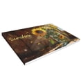 thumbnail image 2 of 16x24 inch 'Sunshine' Slogan Sunflower Vase Canvas Frameless Painting,Indoor Living Room,Bathroom,Study Rustic Wall Decor Canvas Poster,Enchanting Sunflower Vase Decor Paintings Prints Gifts, 2 of 6