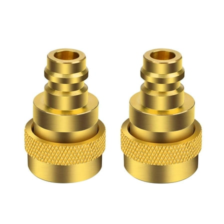 TAPDRA High-Quality Brass Converter for R134a to R1234yf Refrigerants, Designed for AC Maintenance