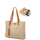 thumbnail image 1 of Bolso Tote Bag De Mujer Bolsa De Mano Dama Grandes De Playa Xtellar beige, 1 of 4