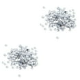thumbnail image 1 of maskred Vibrant 400 Pcs Rondes en Vrac Sequins Couture Embellissement 7mm Argent 2ensemble, 1 of 6