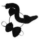 thumbnail image 1 of 1 juego de diadema con orejas de gato para Halloween, pajarita y cola para mujeres y niños, accesorios de disfraz de gato peludo para fiestas y disfraces, 1 of 8