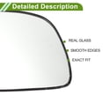 thumbnail image 3 of Reemplazo de cristal del espejo derecho con calefacción Unique Bargains Door Wing con placa de respaldo No.876211D900 para KIA CARENS 2006-2012, 3 of 6