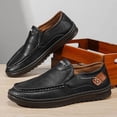 thumbnail image 2 of Men's Slip On Loafers, Hand Stitched Casual Driving Shoes for Daily Business Walking, 2 of 3