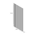thumbnail image 3 of Panel Decorativo para Pared Ripado Central 7 Piezas Freijo, 3 of 3