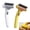 White+Yellow, variant on Dematting Comb for Dogs and Cats, Undercoat Rake Pet Brush for Long Hair, Dual-Sided Pet Grooming Brush Removes Tangles Knots and Loose Fur, Deshedding Grooming Tool for Pets Lover Families